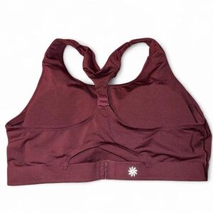Athleta Sports Bra color Burgundy